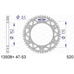 Couronne AFAM aluminium...
