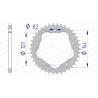 Couronne AFAM aluminium 51607 - 520