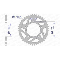 Couronne AFAM aluminium...