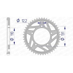 Couronne AFAM aluminium...