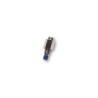 Adaptateur de rétroviseur HIGHSIDER M10 x 1,25 filetage à gauche sur M8, chromé