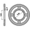 Couronne PBR aluminium Ultra-Light 4482 - 428