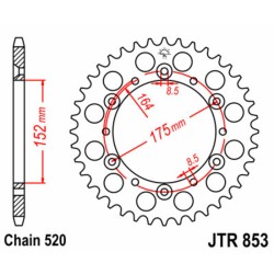 Couronne JT SPROCKETS acier...