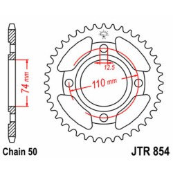 Couronne JT SPROCKETS acier...