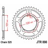 Couronne JT SPROCKETS acier standard 898 - 525