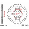 Couronne JT SPROCKETS acier standard 1078 - 420