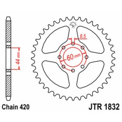 Couronne JT SPROCKETS acier...