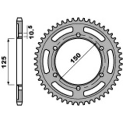Couronne PBR acier standard...