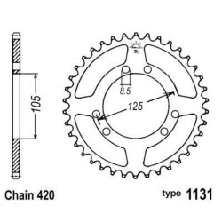 Couronne B1 acier standard...