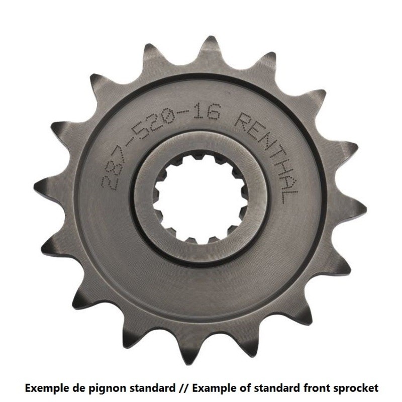 Pignon RENTHAL acier standard 307 - 420